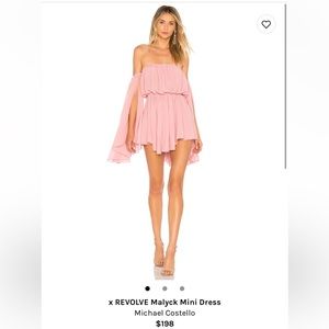 Michael Costello x revolve dress